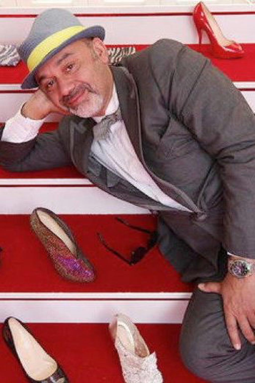 Christian Louboutin: Podpatky jsem obul dvakrát