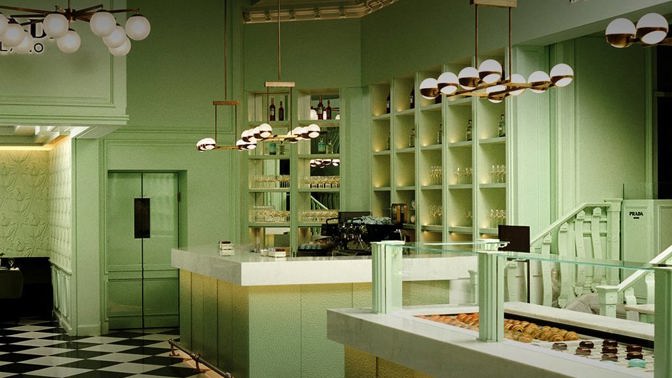 Prada Café Harrod's