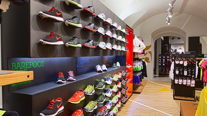 Značka Nike otevřela nejmodernější obchod ve střední Evropě