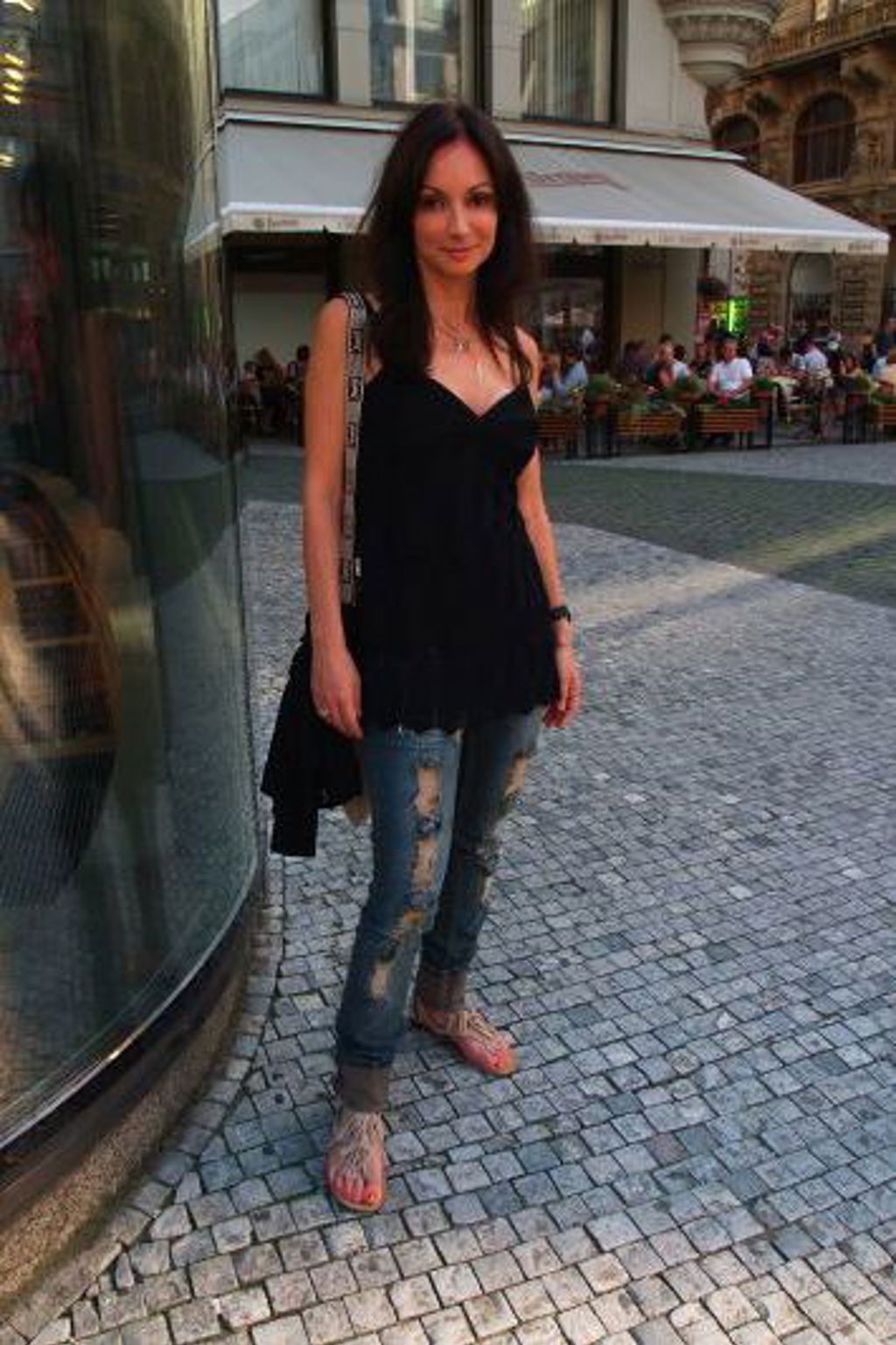 Elegantní rockerka Elegantní rockerka