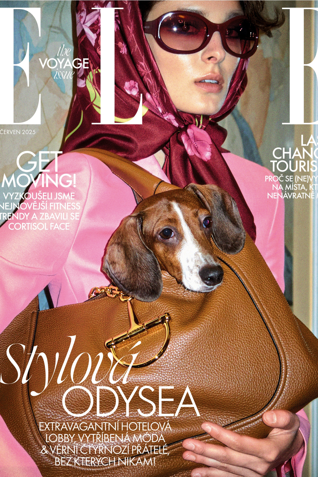 Tištěné vydání ELLE 06/25 – the Voyage issue Tištěné vydání ELLE 06/25 – the Voyage issue
