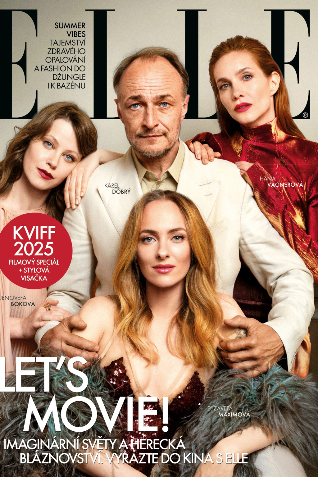 Tištěné vydání ELLE 07/25 Tištěné vydání ELLE 07/25