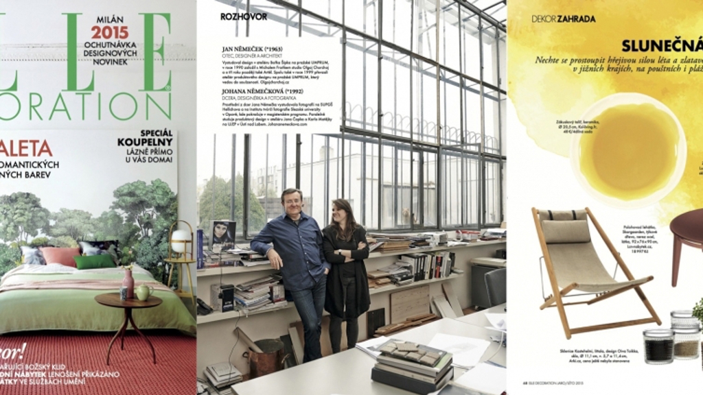 Nové vydání ELLE Decoration na jaro a léto 2015 je tu!