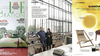 Nové vydání ELLE Decoration na jaro a léto 2015 je tu!