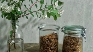ELLE menu: Brusinková granola