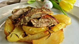 ELLE menu: Jehněčí kýta na rozmarýnu