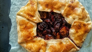 ELLE Menu: Švestková galetka