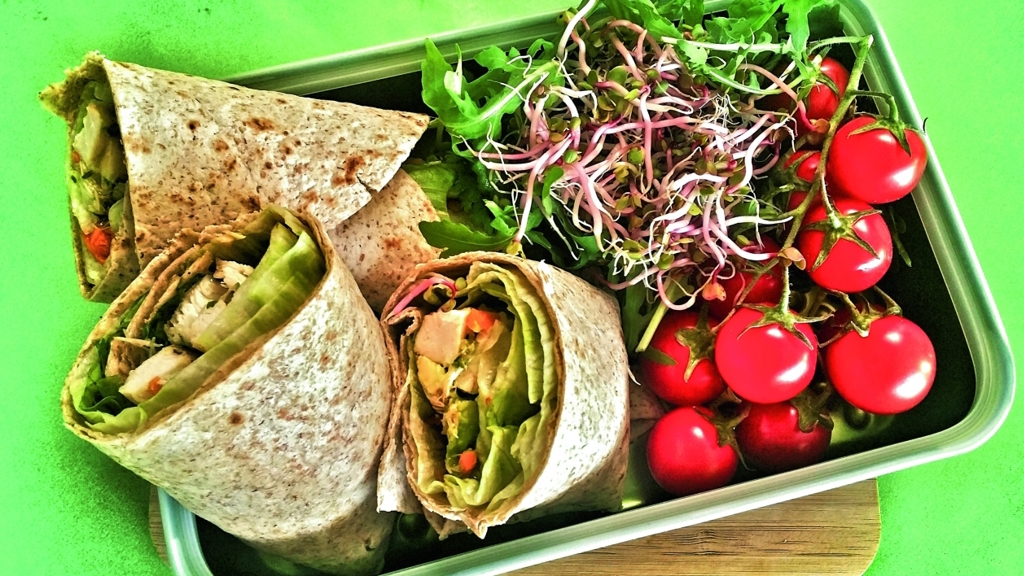 ELLE Menu: Wrap s kuřecím masem ELLE Menu: Wrap s kuřecím masem