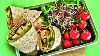ELLE Menu: Wrap s kuřecím masem