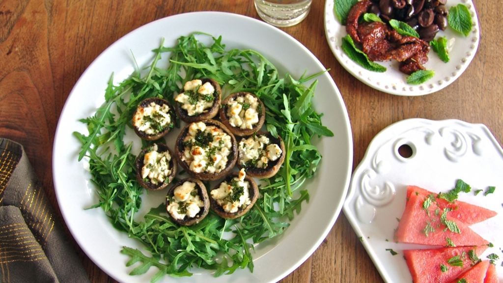 ELLE menu: Žampióny s fetou ELLE menu: Žampióny s fetou