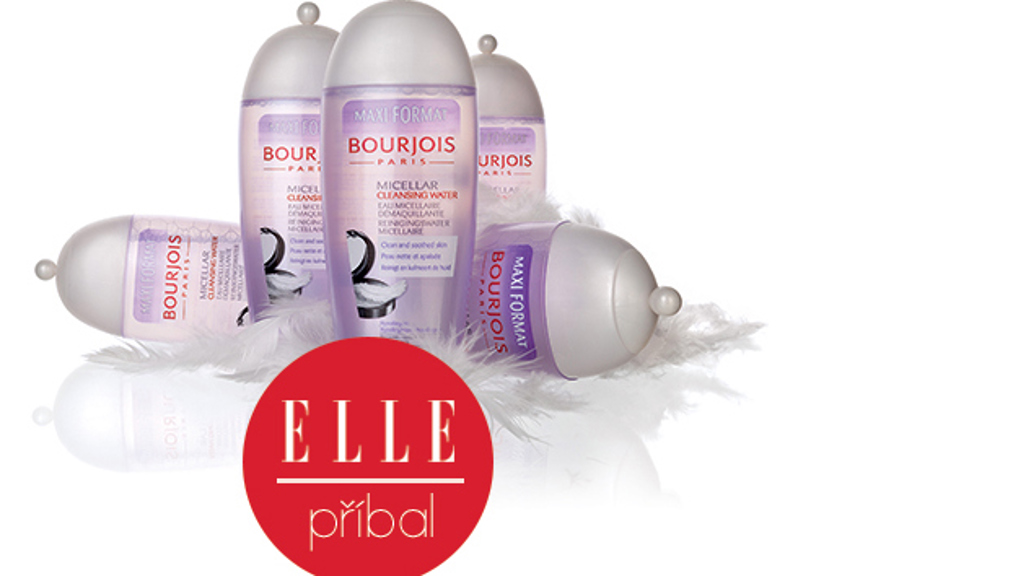 ELLE příbal: Micelární voda Bourjois ELLE příbal: Micelární voda Bourjois