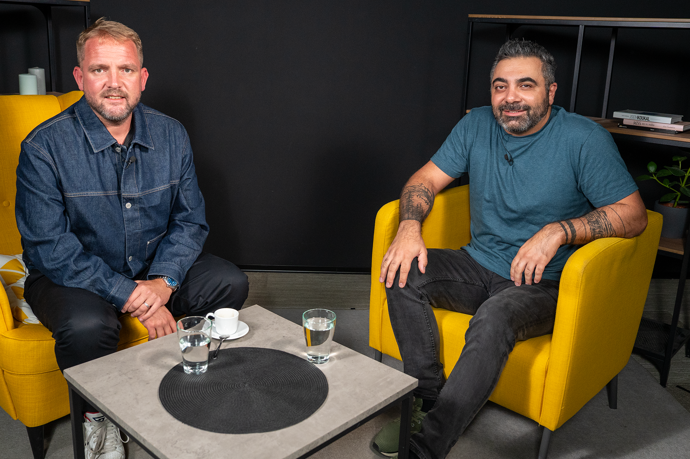 Libor Bouček v pořadu eXtra Host.