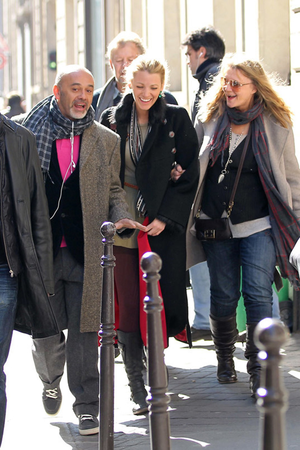 Blake Lively a Christian Louboutin vyrazili na nákup bot