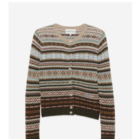 Se vzorem Fair Isle Bompard, 9496 Kč, prodává Farfetch.com