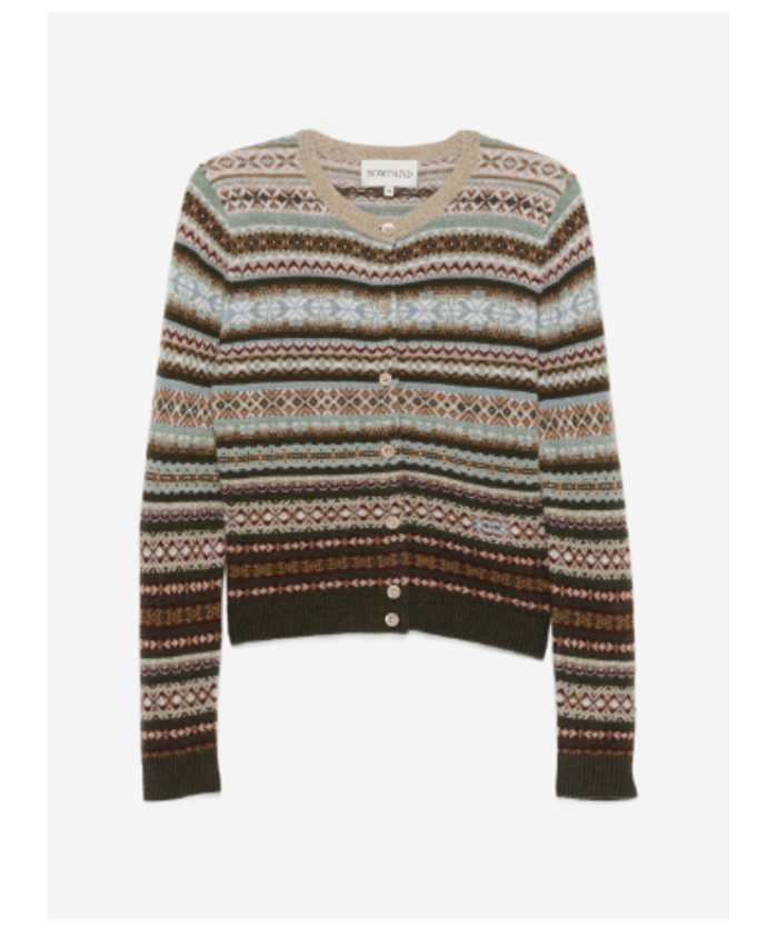 Se vzorem Fair Isle Bompard, 9496 Kč, prodává Farfetch.com