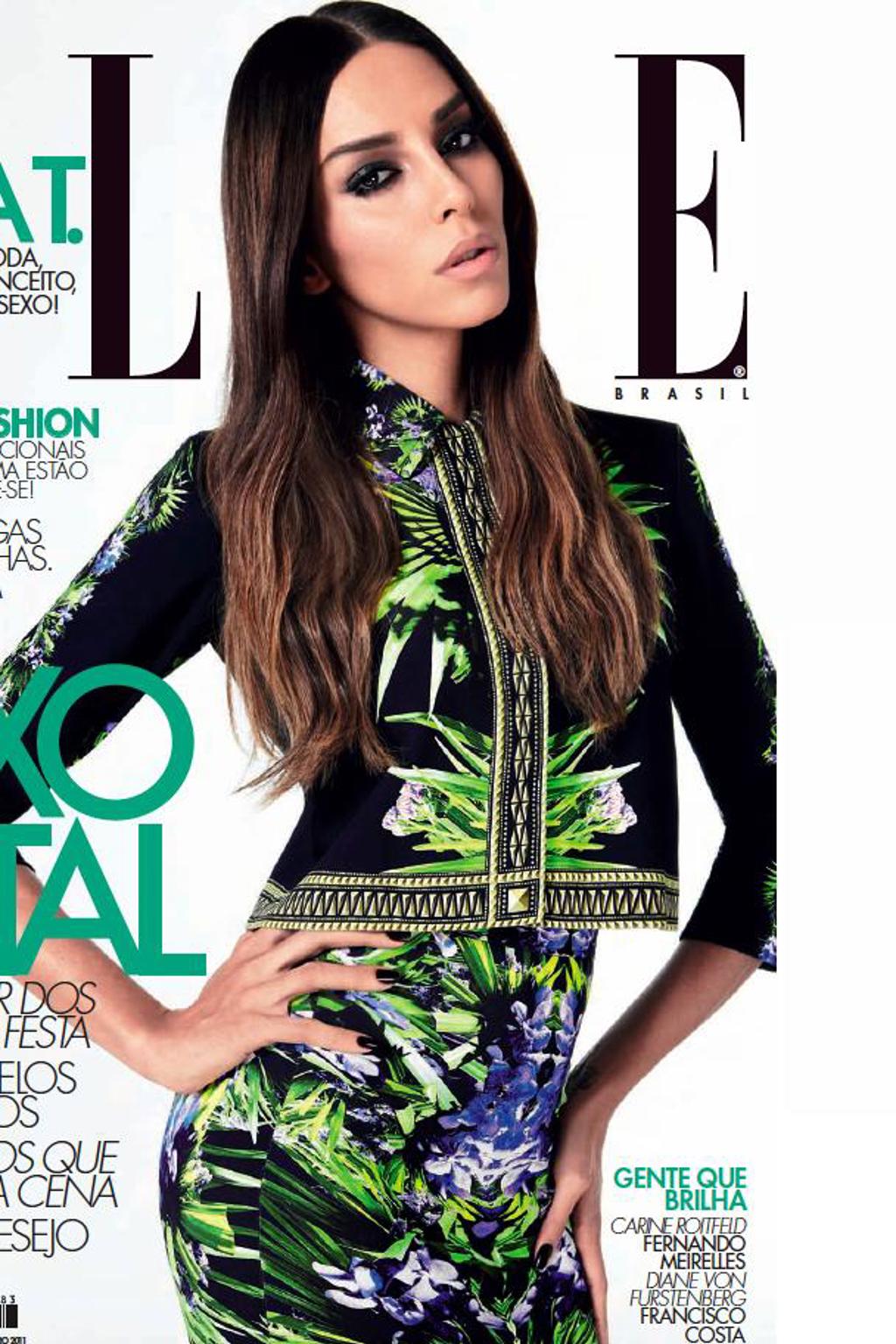 Transsexuální modelka Lea T. na obálce brazilské ELLE Transsexuální modelka Lea T. na obálce brazilské ELLE