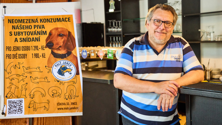 V restauraci Jiřího Janečka se dějí věci. 