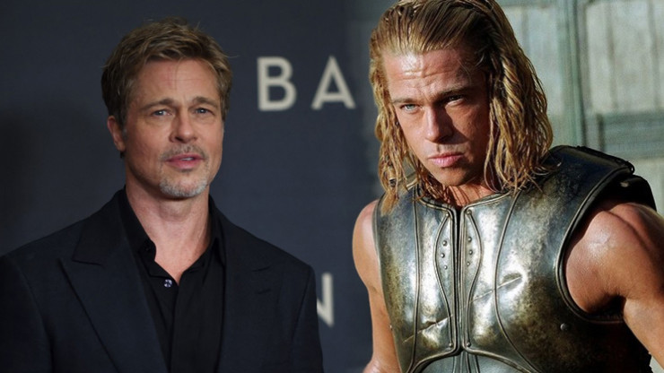 Brad Pitt a jeho proměna v Achillea. 