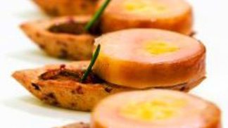 Foie gras v hotelu The Augustine