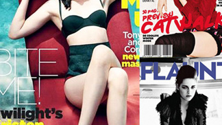 Fotky Kristen Stewart z titulek časopisů