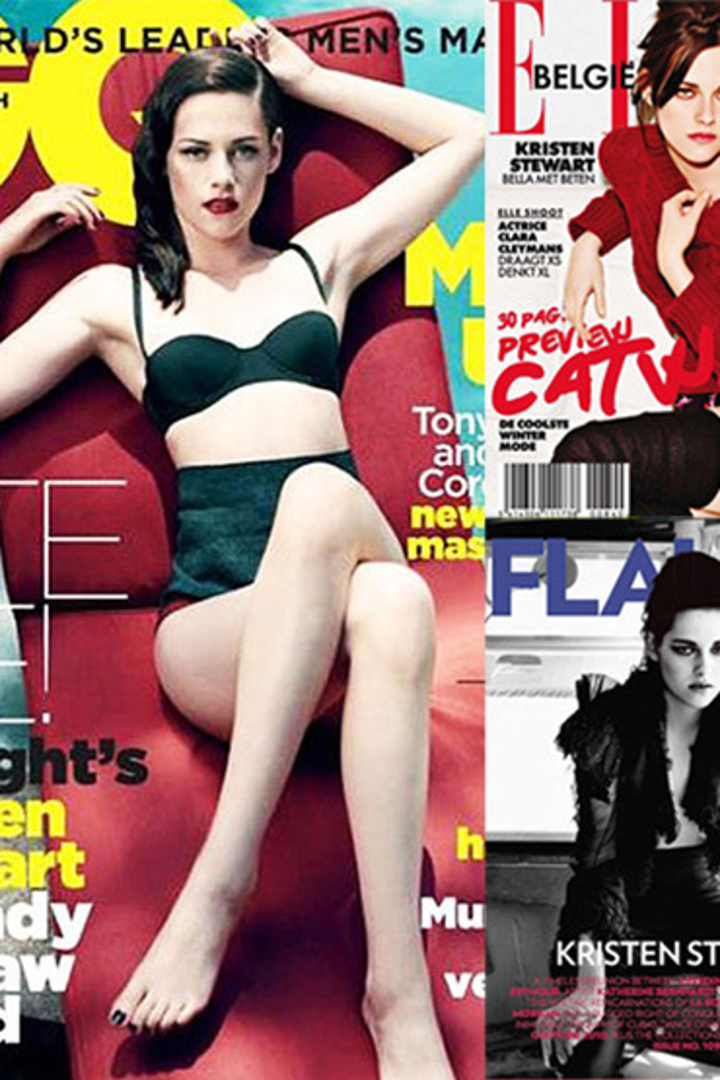 Fotky Kristen Stewart z titulek časopisů Fotky Kristen Stewart z titulek časopisů