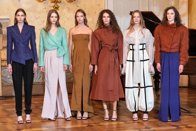 Mezi modelkami bylo na výběr také velké množství talentů. 