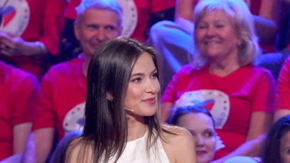 FOTO: Andrea Bezděková v pořadu Máme rádi Česko.