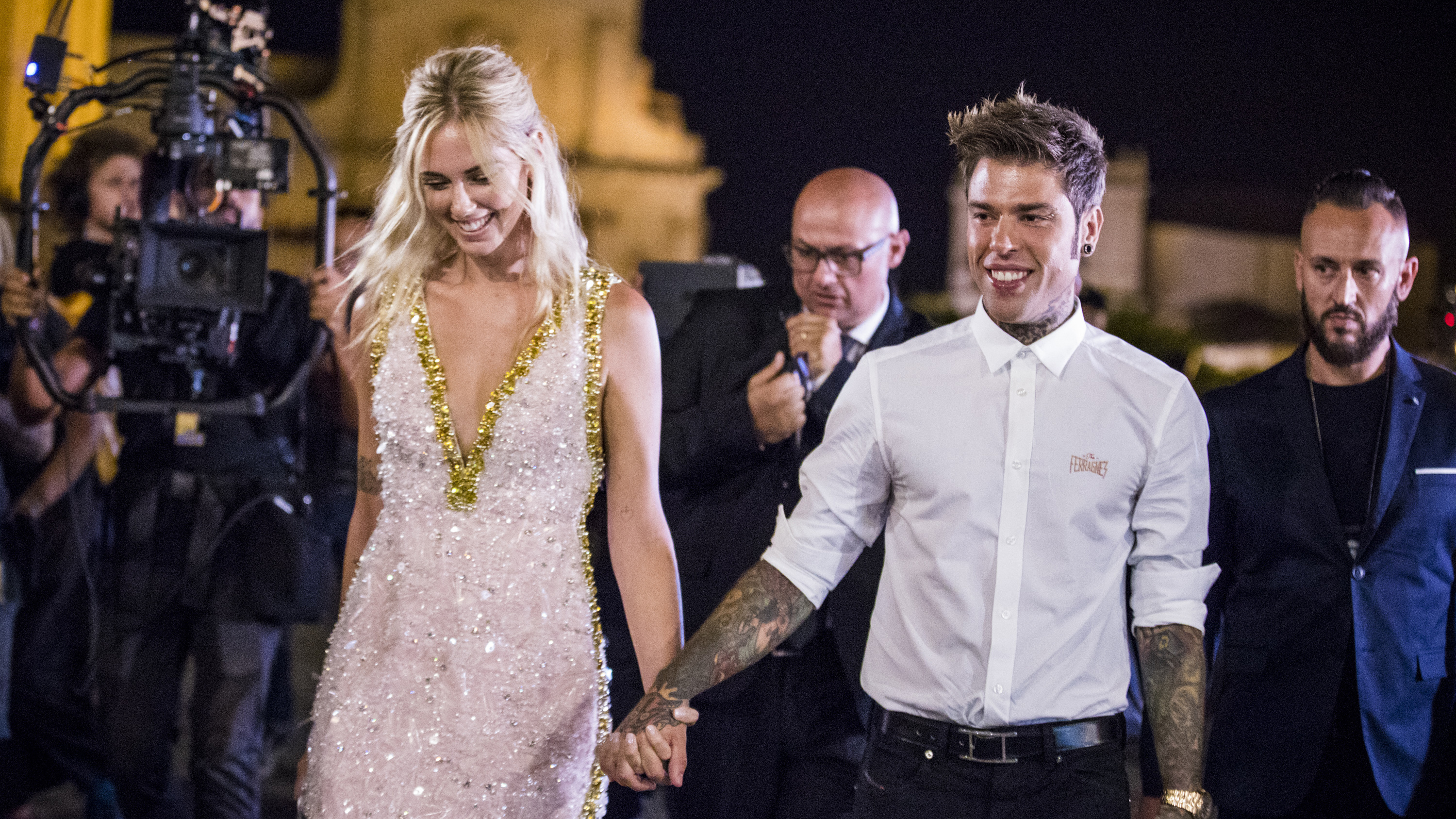 Chiara Ferragni oblékla na svoji svatbu tři nádherné modely Dior Haute Couture
