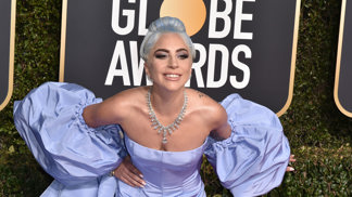 Lady Gaga předvedla na Zlatých glóbech 20karátový diamant Tiffany & Co.