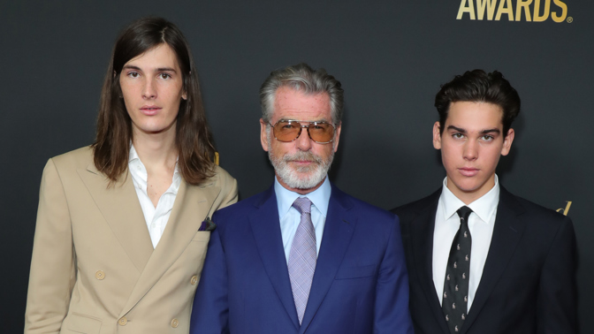  

Dylan, Pierce a Paris Brosnanovi
