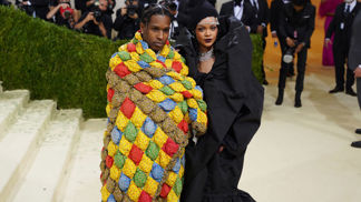 Rihanna a ASAP Rocky na MET Gala 
