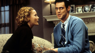 Leslie Mann a Jim Carrey 
