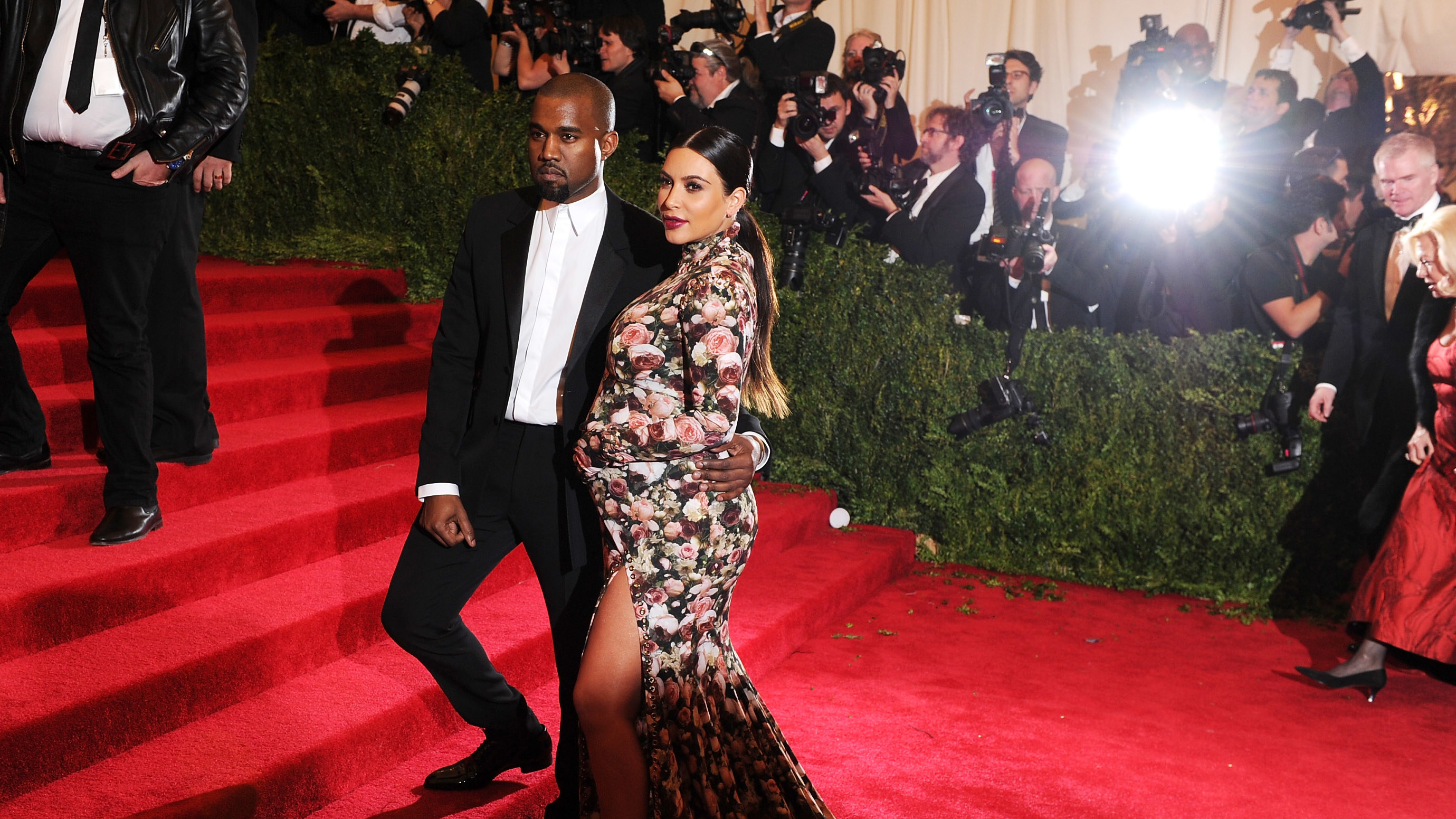 

Kim Kardashian a Kayne West poprvé na Met Gala 
