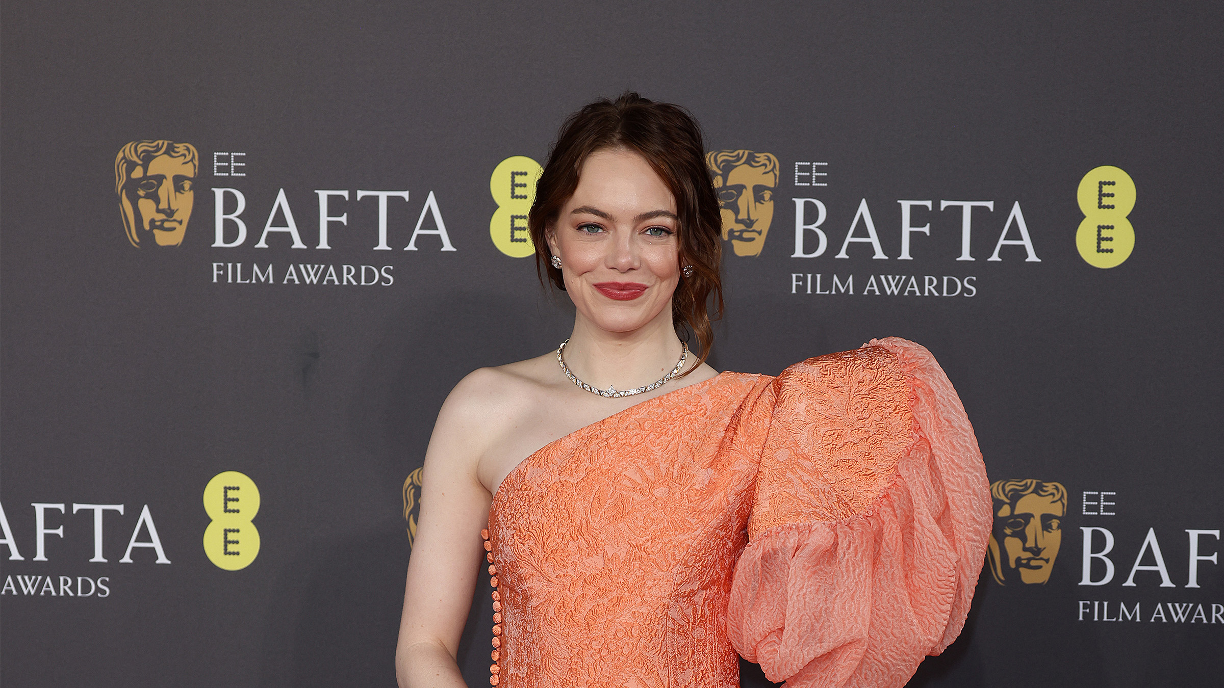  

Emma Stone na 77. ročníku udílení cen BAFTA
