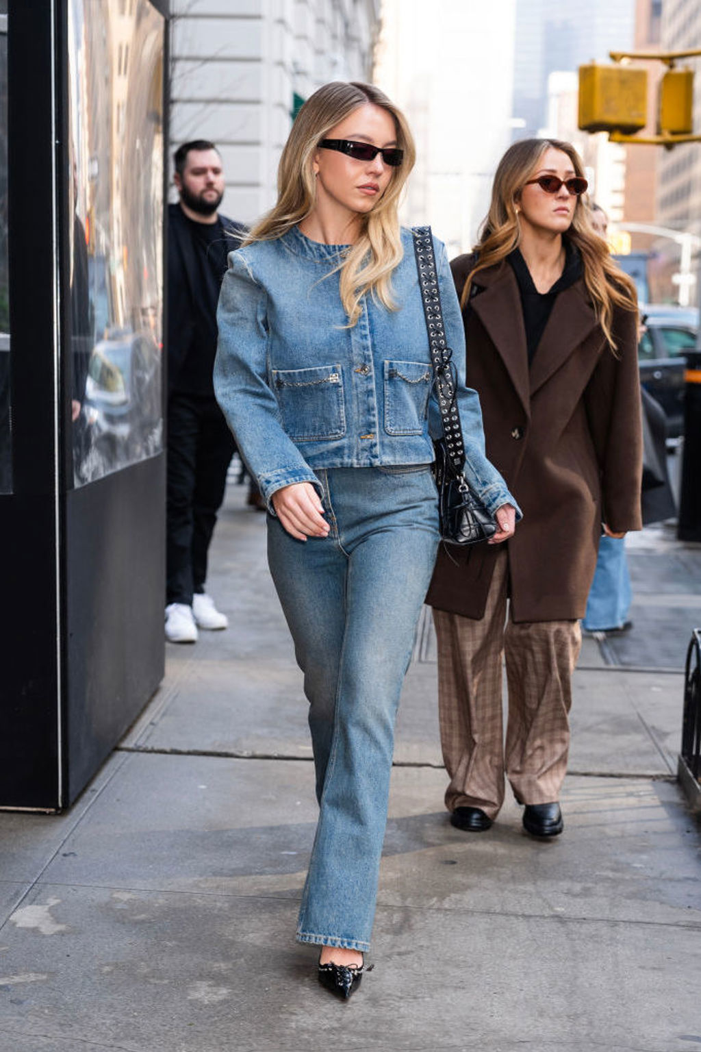 Sydney Sweeney, All denim look