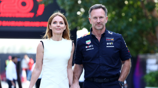  

Geri Halliwell s nevěrným manželem Christianem Hornerem
