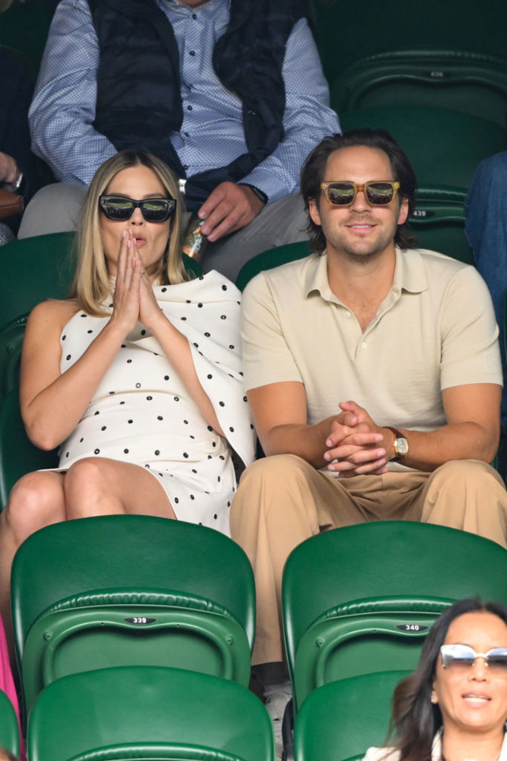 Robbie Margot na Wimbledonu.
