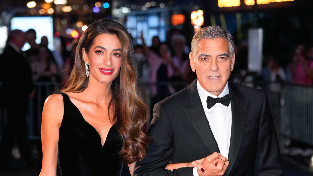  George a Amal Clooney