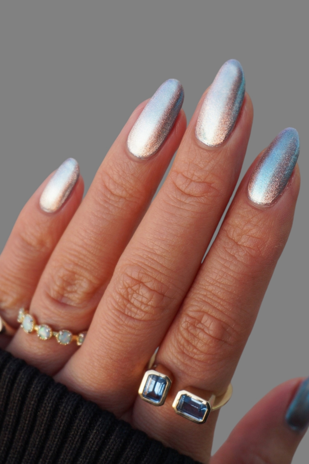 Angel Chrome nails Angel Chrome nails