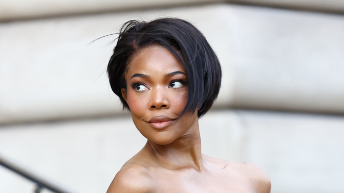  Cheekbone bob v podání Gabrielle Union-Wade