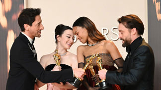 Adrien Brody, Mikey Madison, Zoe Saldana, Kieran Culkin, Oscar 2025