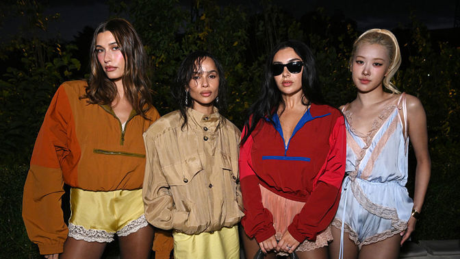 Hailey Bieber, Zoe Kravitz, Charli XCX, RosieSaint Lauren, SS26 Hailey Bieber, Zoe Kravitz, Charli XCX, RosieSaint Lauren, SS26