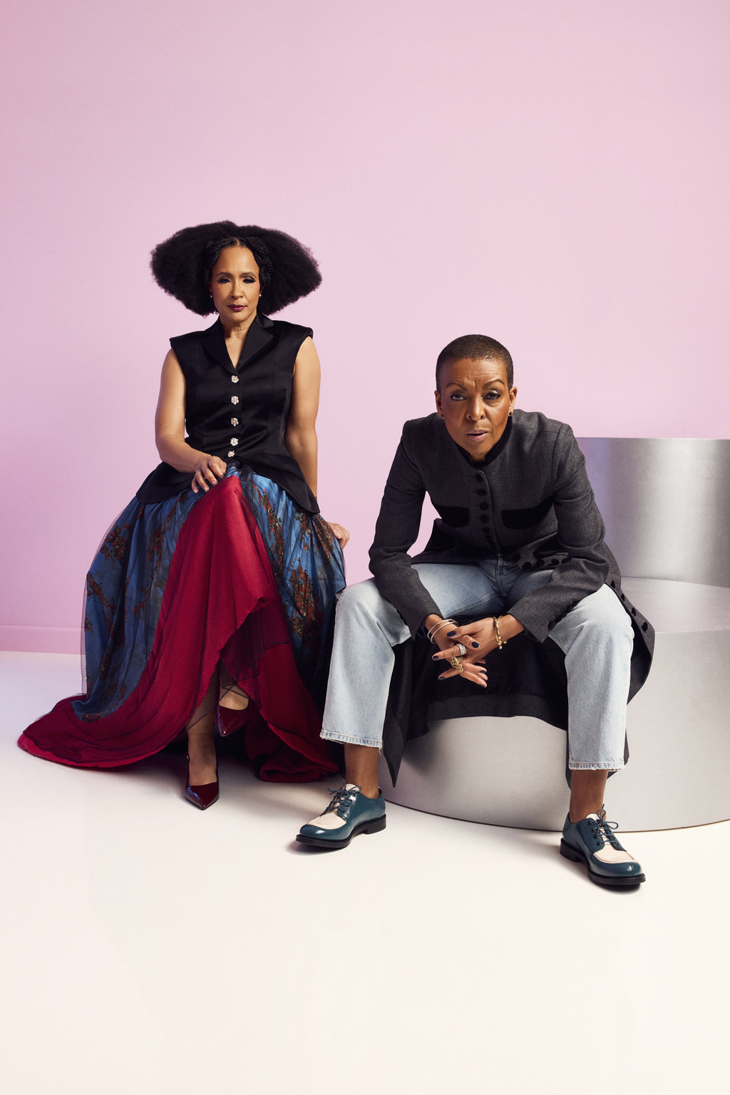 Golda Rsheuvel & Adjoa Andoh Golda Rsheuvel & Adjoa Andoh