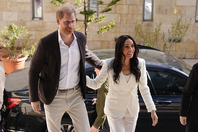 Vévoda a vévodkyně ze Sussexu  letos v Ammánu v Jordánsku