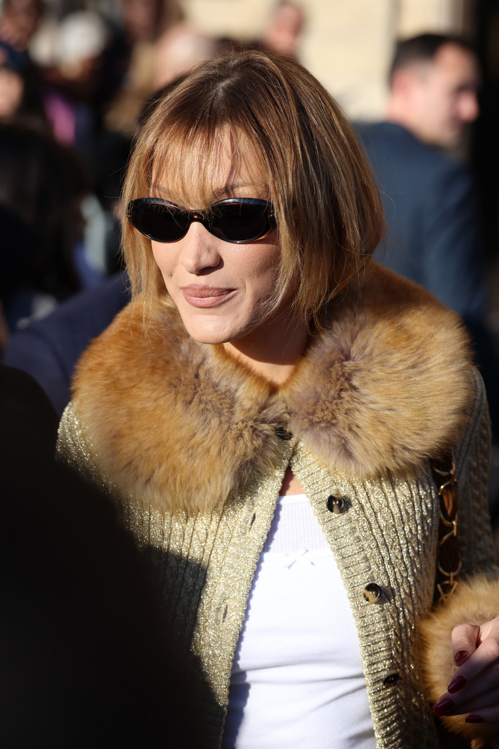 Bella Hadid a její pageboy bob Bella Hadid a její pageboy bob