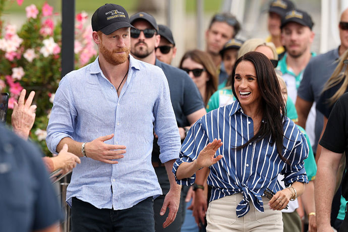 Harry a Meghan vítají veřejnost v Cruising Yacht Club of Australia 17. dubna 2026 v Sydney v Austrálii