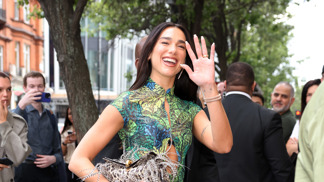 Zpěvačka Dua Lipa v Londýně Zpěvačka Dua Lipa v Londýně
