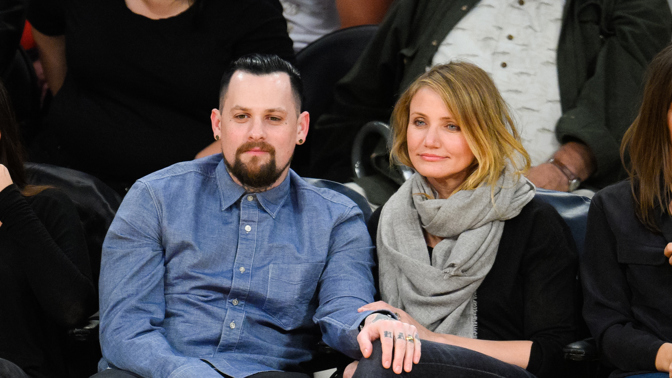  

Cameron Diaz a Benji Madden
