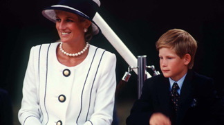  

Princ Harry se svou matkou princeznou Dianou
