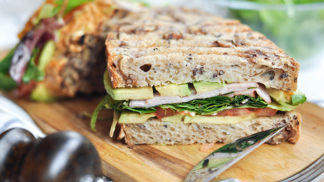 ELLE MENU: Green sandwich